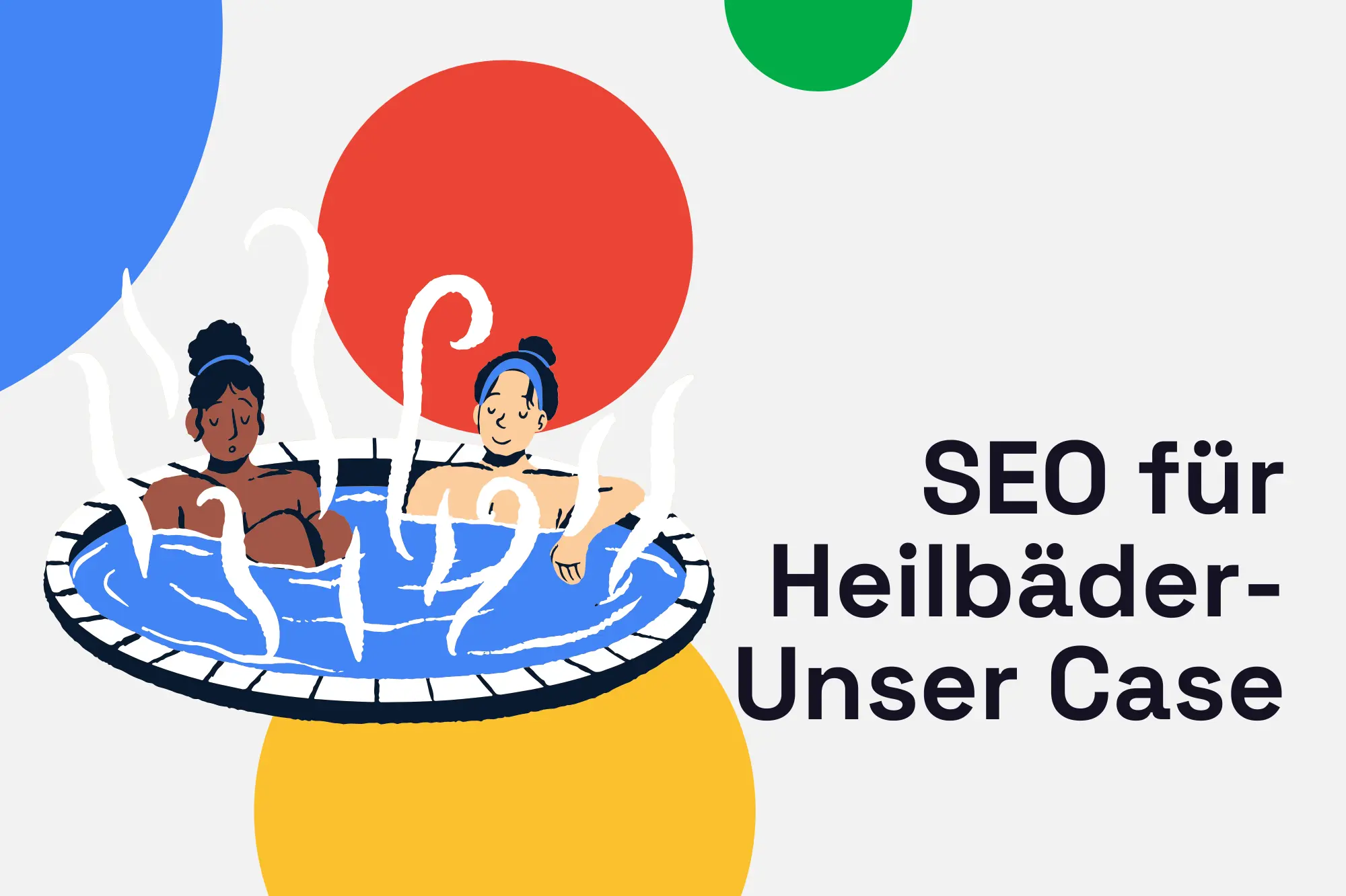SEO-Case zwei Frauen entspannen im Jacuzzi
