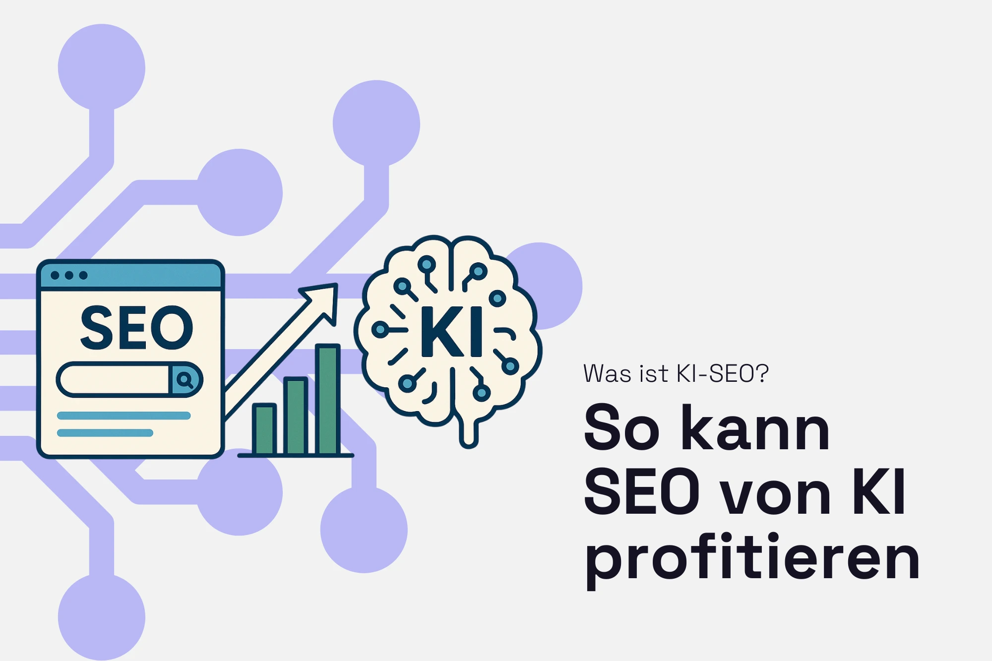 Titelbild zum Blogartikel KI-SEO